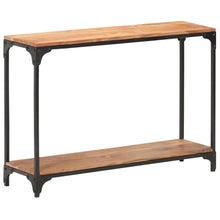 Carica l&#39;immagine nel visualizzatore di Gallery, Tavolo Consolle 110x30x75 cm in Legno Massello di Acacia