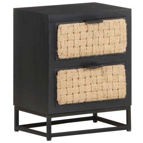 Mobiletto con cassetti 40x30x50 cm in Legno Massello di Mango