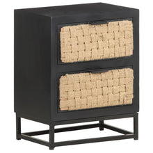 Load image into Gallery viewer, Mobiletto con cassetti 40x30x50 cm in Legno Massello di Mango