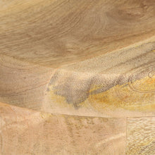 Laden Sie das Bild in den Galerie-Viewer, Sgabelli da Bar 2 pz 76 cm in Legno Massello di Mango