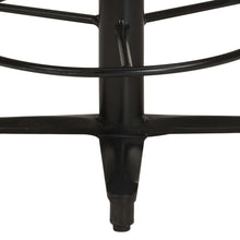 Laden Sie das Bild in den Galerie-Viewer, Sgabelli da Bar 2 pz 52 cm in Legno Massello di Mango