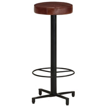 Laden Sie das Bild in den Galerie-Viewer, Sgabelli da Bar 2 pz 76 cm in Vera Pelle