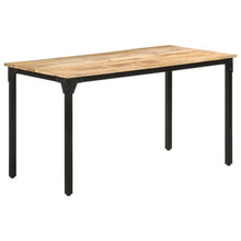 Charger l&#39;image dans la galerie, Tavolo da Pranzo 140x70x76 cm in Legno di Mango Grezzo