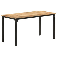Charger l&#39;image dans la galerie, Tavolo da Pranzo 140x70x76 cm in Legno di Mango Grezzo