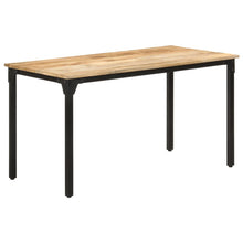 Charger l&#39;image dans la galerie, Tavolo da Pranzo 140x70x76 cm in Legno di Mango Grezzo