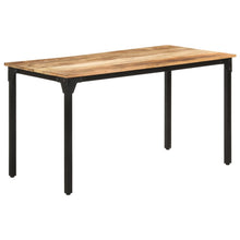 Charger l&#39;image dans la galerie, Tavolo da Pranzo 140x70x76 cm in Legno di Mango Grezzo
