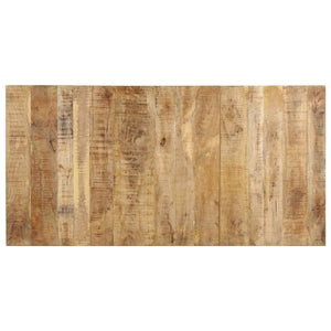 Tavolo da Pranzo 180x90x76 cm in Legno di Mango Grezzo