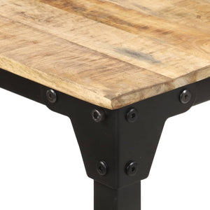 Tavolo da Pranzo 180x90x76 cm in Legno di Mango Grezzo
