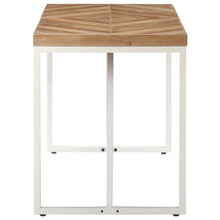 Laden Sie das Bild in den Galerie-Viewer, Tavolo da Pranzo 120x60x76 cm Legno Massello di Acacia e Mango