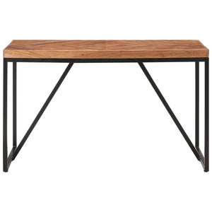 Tavolo da Pranzo 120x60x76 cm Legno Massello di Acacia e Mango