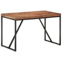 Load image into Gallery viewer, Tavolo da Pranzo 120x60x76 cm Legno Massello di Acacia e Mango