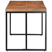 Charger l&#39;image dans la galerie, Tavolo da Pranzo 140x70x76 cm in Legno Massello Acacia e Mango