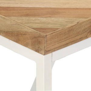Tavolo da Pranzo 160x70x76 cm in Legno Massello Acacia e Mango