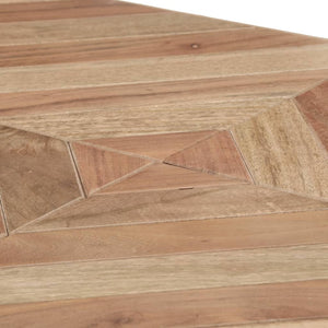 Tavolo da Pranzo 160x70x76 cm in Legno Massello Acacia e Mango
