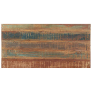Tavolo da Pranzo 120x60x76 cm in Legno Massello di Recupero