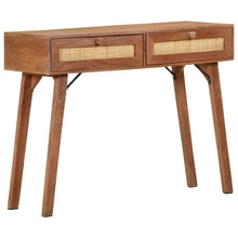 Carica l&#39;immagine nel visualizzatore di Gallery, Tavolo Consolle 100x35x76 cm in Legno Massello di Mango