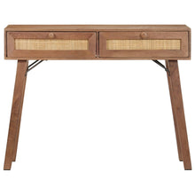 Carica l&#39;immagine nel visualizzatore di Gallery, Tavolo Consolle 100x35x76 cm in Legno Massello di Mango