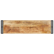 Carica l&#39;immagine nel visualizzatore di Gallery, Mobiletto Consolle 120x30x75 cm in Legno di Mango Grezzo