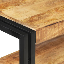 Carica l&#39;immagine nel visualizzatore di Gallery, Mobiletto Consolle 120x30x75 cm in Legno di Mango Grezzo