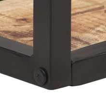 Load image into Gallery viewer, Mensole a Muro 2 pz 40 cm in Legno Massello di Mango Grezzo