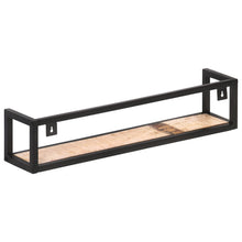 Load image into Gallery viewer, Mensole a Muro 2 pz 80 cm in Legno Massello di Recupero