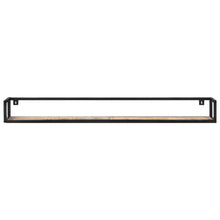 Load image into Gallery viewer, Mensole a Muro 2 pz 160 cm in Legno di Mango Grezzo