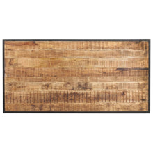 Load image into Gallery viewer, Tavolo da Pranzo 140 cm in Legno di Mango Grezzo