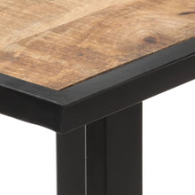 Load image into Gallery viewer, Tavolo da Pranzo 140 cm in Legno di Mango Grezzo