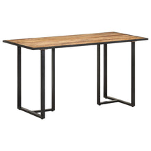 Load image into Gallery viewer, Tavolo da Pranzo 140 cm in Legno di Mango Grezzo