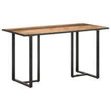 Load image into Gallery viewer, Tavolo da Pranzo 140 cm in Legno di Mango Grezzo