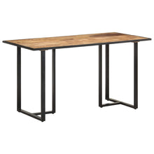 Load image into Gallery viewer, Tavolo da Pranzo 140 cm in Legno di Mango Grezzo