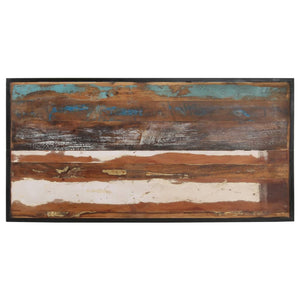 Tavolo da Pranzo 140 cm in Legno Massello di Recupero