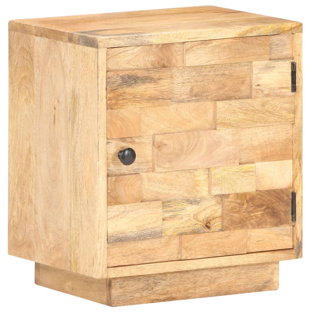 Mobiletto Rustico 40x30x45 cm in Legno Massello di Mango