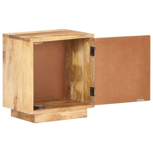 Mobiletto Rustico 40x30x45 cm in Legno Massello di Mango