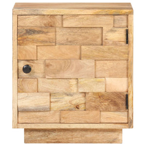 Mobiletto Rustico 40x30x45 cm in Legno Massello di Mango