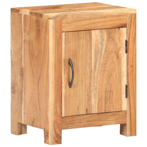 Mobiletto con anta 40x30x50 cm in Legno Massello di Acacia