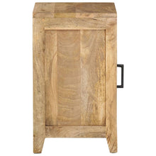 Load image into Gallery viewer, Mobiletto con anta 40x30x50 cm in Legno Massello di Mango