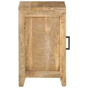 Mobiletto con anta 40x30x50 cm in Legno Massello di Mango