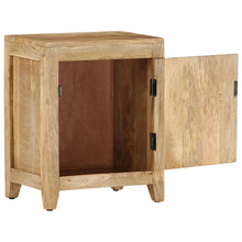 Load image into Gallery viewer, Mobiletto con anta 40x30x50 cm in Legno Massello di Mango