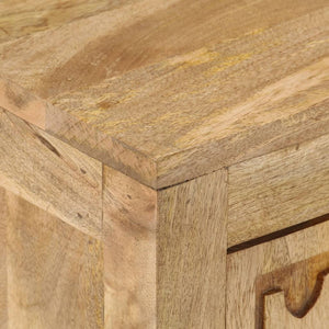 Mobiletto con anta 40x30x50 cm in Legno Massello di Mango