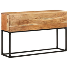Carica l&#39;immagine nel visualizzatore di Gallery, Mobiletto Consolle 120x30x75 cm in Legno Massello di Acacia