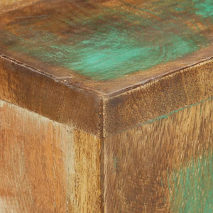 Mobiletto Consolle 120x30x75 cm in Legno Massello di Recupero