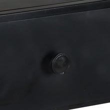 Indlæs billede til gallerivisning Libreria con 1 Cassetto 60x35x180 cm in Legno di Mango Grezzo e Ferro
