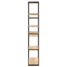 Load image into Gallery viewer, Libreria 80x30x180 cm in Legno di Mango Grezzo