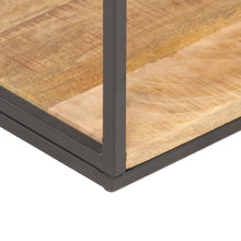 Load image into Gallery viewer, Libreria 80x30x180 cm in Legno di Mango Grezzo