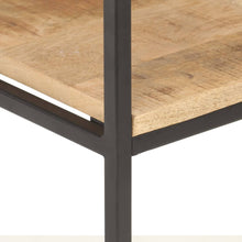 Load image into Gallery viewer, Libreria 80x30x180 cm in Legno di Mango Grezzo