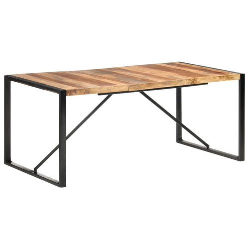 Tavolo da Pranzo 180x90x75 cm in Legno Massello