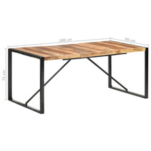Load image into Gallery viewer, Tavolo da Pranzo 180x90x75 cm in Legno Massello