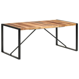 Tavolo da Pranzo 180x90x75 cm in Legno Massello