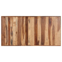 Load image into Gallery viewer, Tavolo da Pranzo 160x80x75 cm Legno Massello con Finitura Ambra